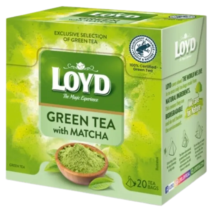 Loyd roheline tee Green Matcha, 20x1,5g