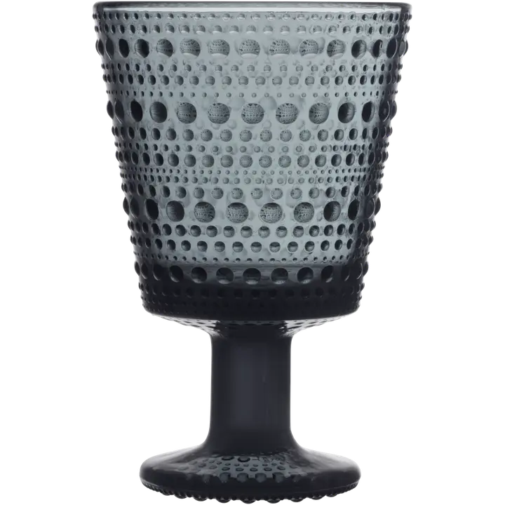 Iittala Kastehelmi univ.lasi 26cl tummanharmaa 2kpl