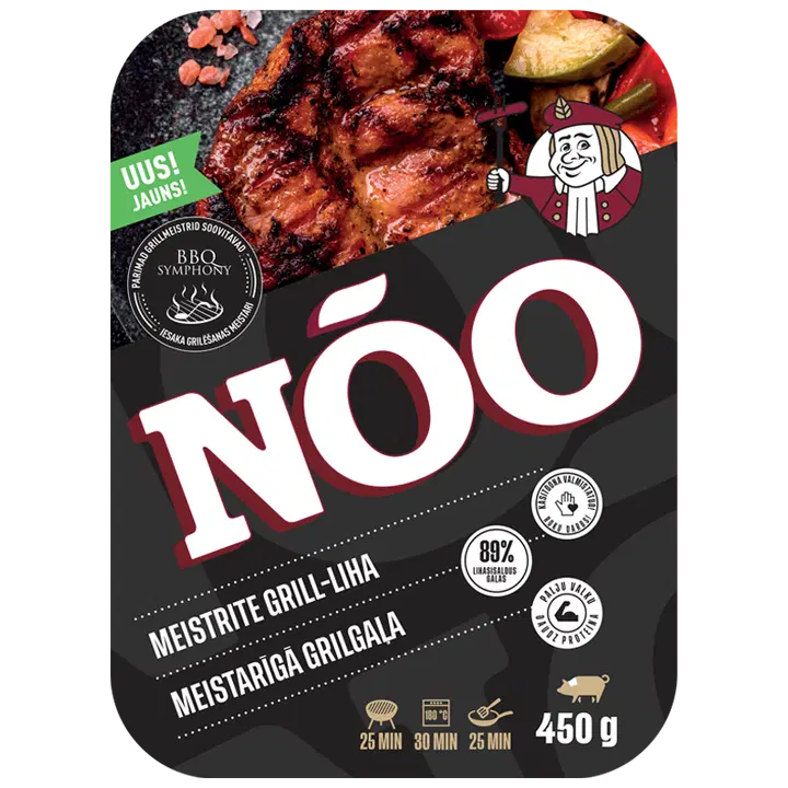 Nõo Meistrite grill-liha 450g