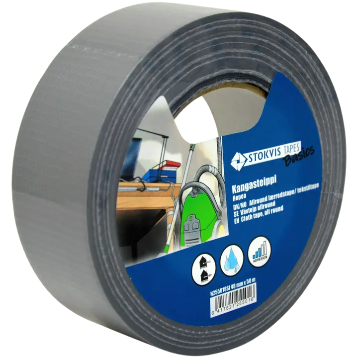 Stokvis Tapes Basic kangasteippi 48mm x 50m