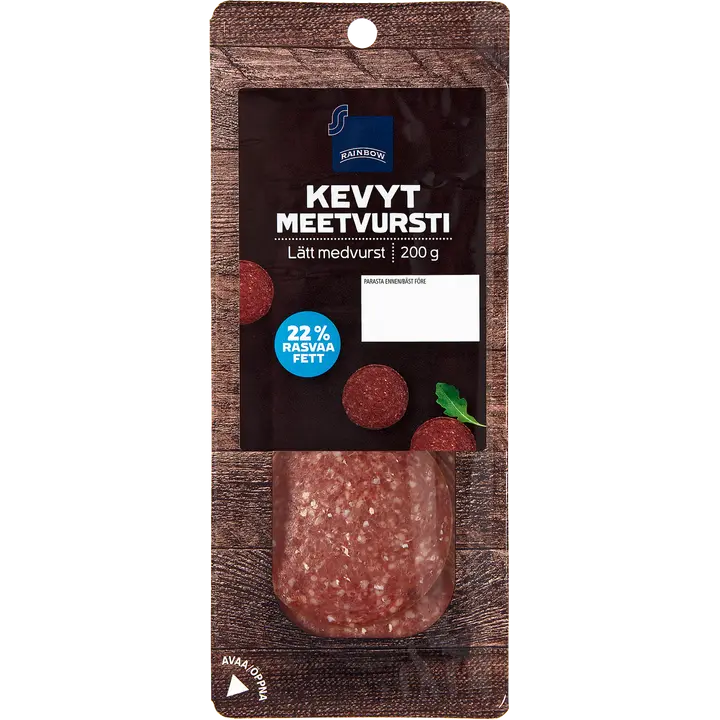 Rainbow Kevyt meetvursti 200g