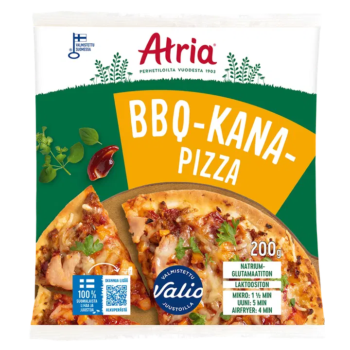 Atria BBQ-Kanapizza 200g