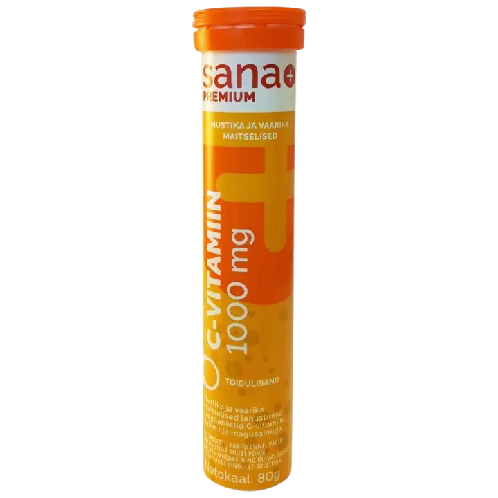 Sana joogitabletid C-vit. 1000mg