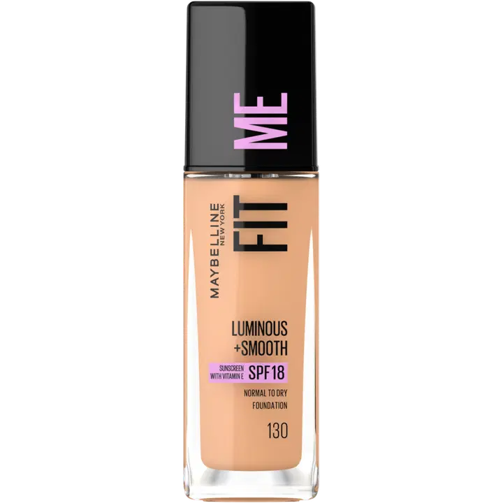 Maybelline New York  Fit Me Luminous & Smooth 130 Buff Beige -meikkivoide 30ml
