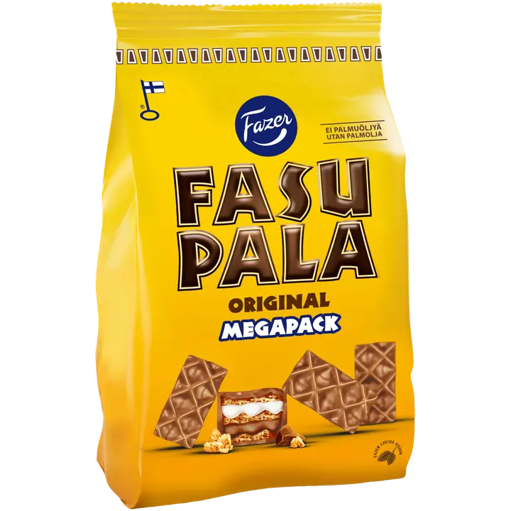 Fazer Fasupala Original Megapack vohvelikeksi 355g