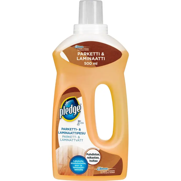 Pledge 500ml parketti&laminaattipesu lattianpuhdistusaine