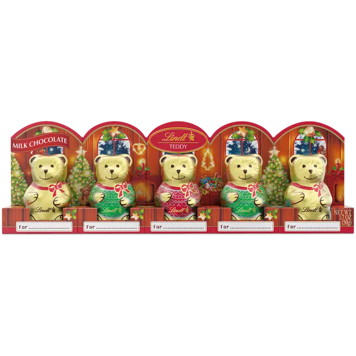 Lindt mini piimašokolaadikarud 5x10g