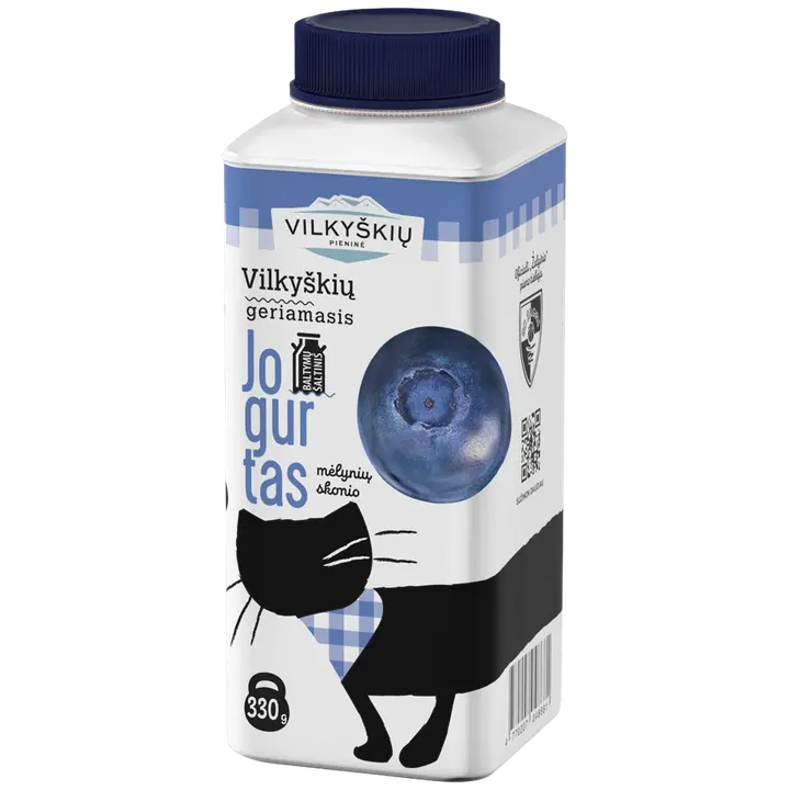 Juomajogurtti VILVI mustikan makuinen 330g