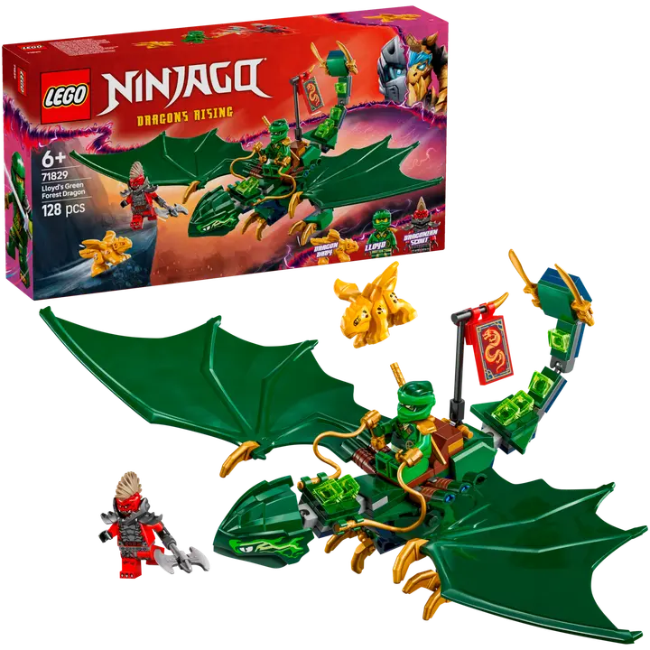 LEGO® Ninjago 71829 Lloydin metsänvihreä lohikäärme