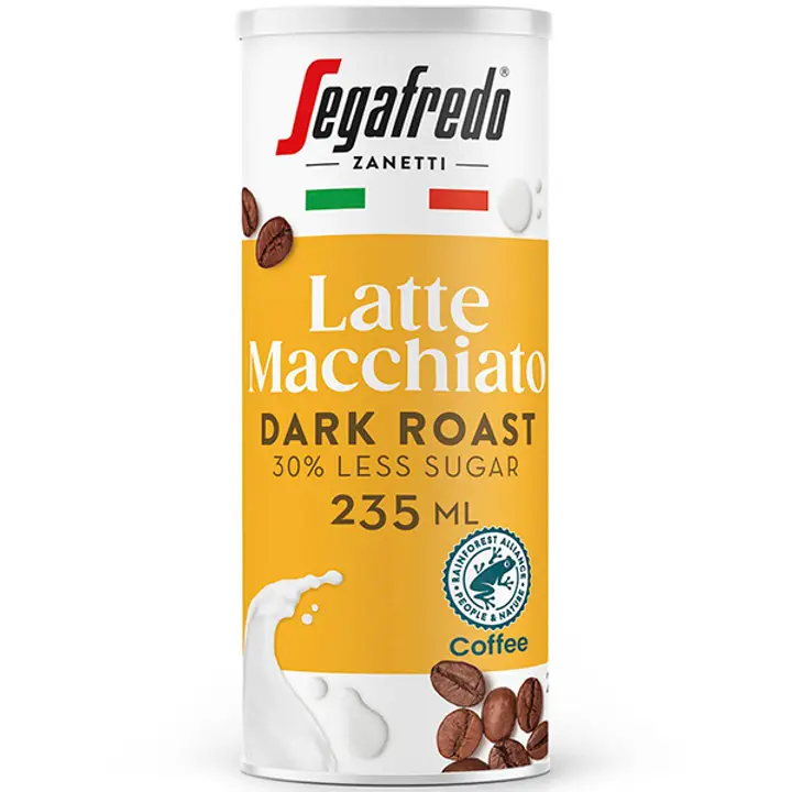 Segafredo Latte Macchiato maitokahvijuoma 235ml vähälaktoosinen RAC