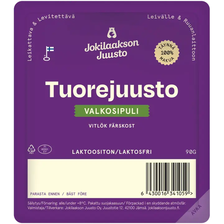 Jokilaakson Juusto Tuorejuusto valkosipuli 90g