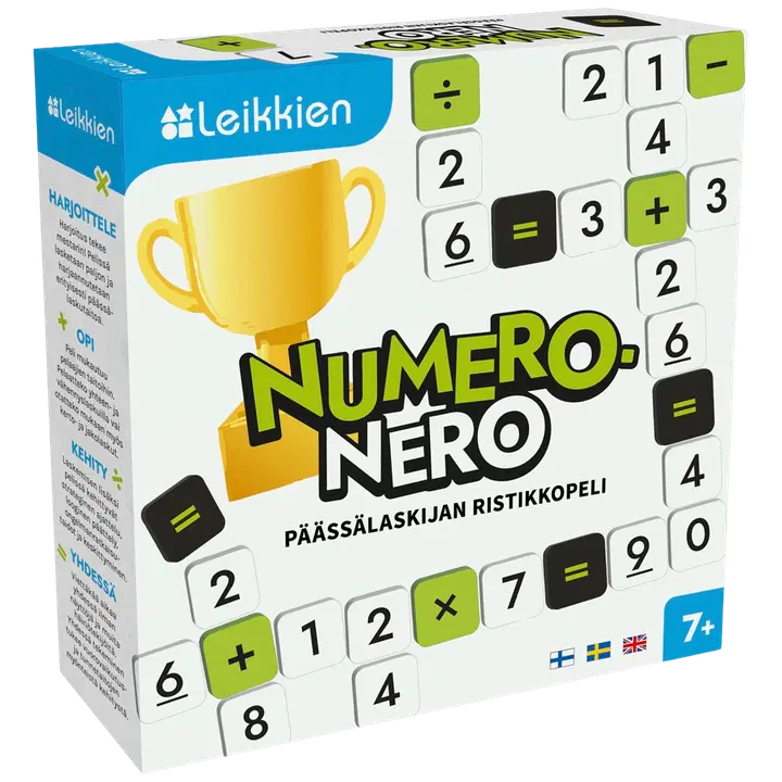 Leikkien Numeronero matikkapeli