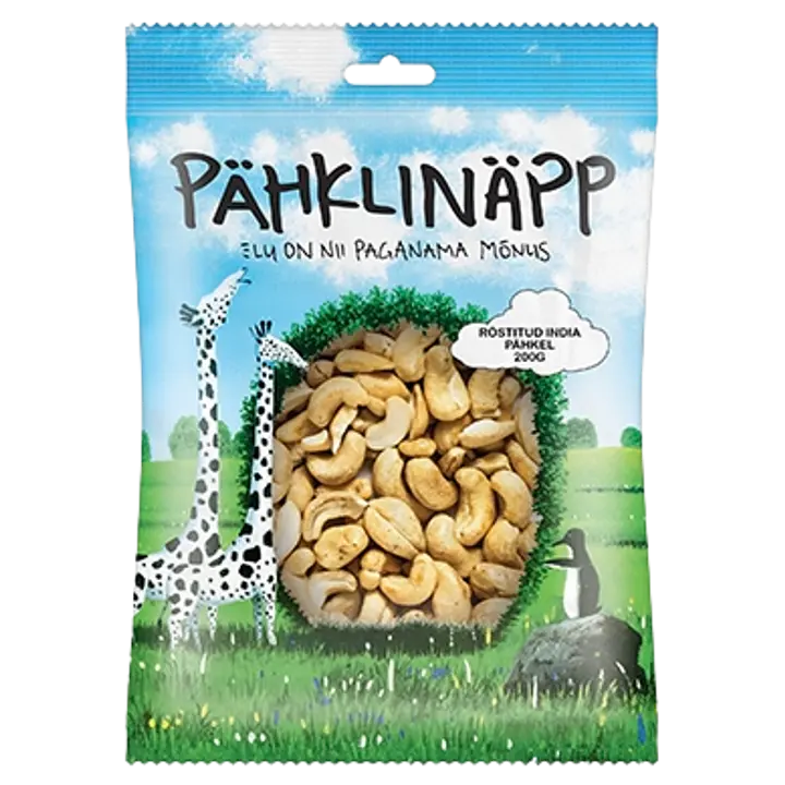 Pähklinäpp röstitud India pähkel 200 g