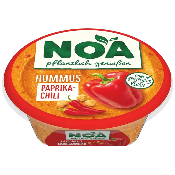 Noa hummus paprika ja tšilliga, 175g