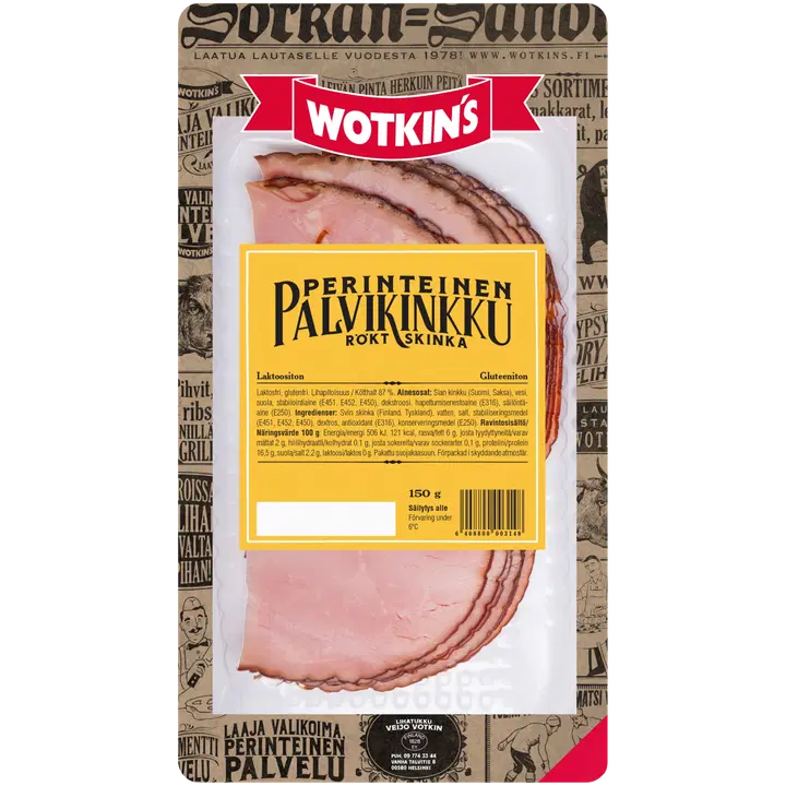 Chef Wotkins palvikinkku 150 g