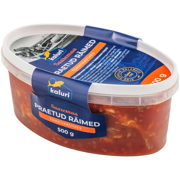Kaluri Praetud Räimed Tomatikastmes 500G