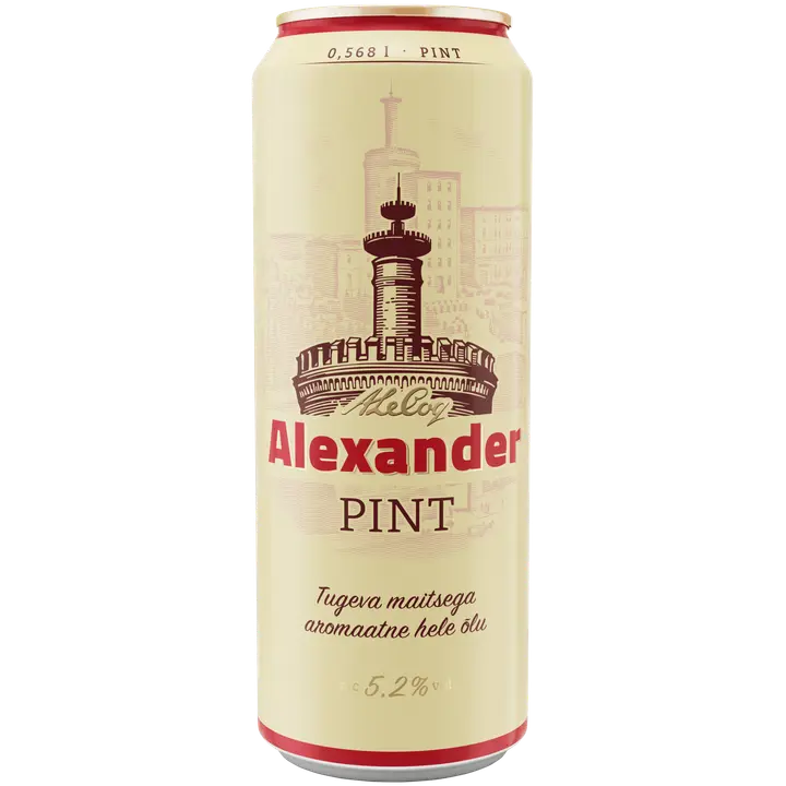 Alexander hele õlu 5,2%vol 568ml