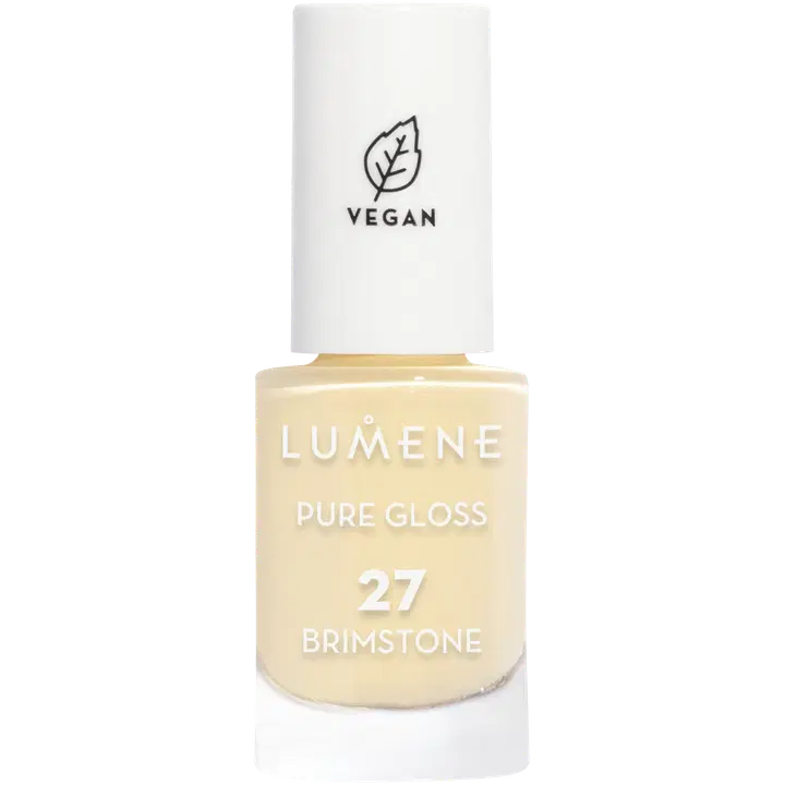 Lumene Pure Gloss Kynsilakka 27 Sitruunaperhonen 5 ml