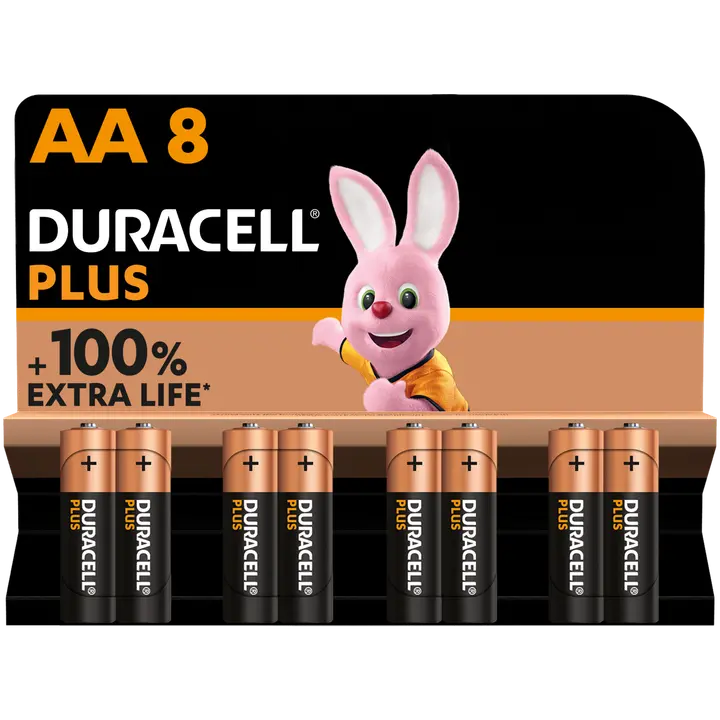 Duracell 8kpl Plus AA