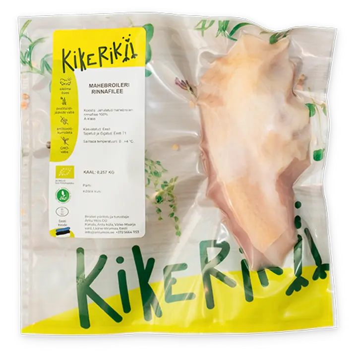Kikerikii Mahe Broileri Rinnafilee, Kg