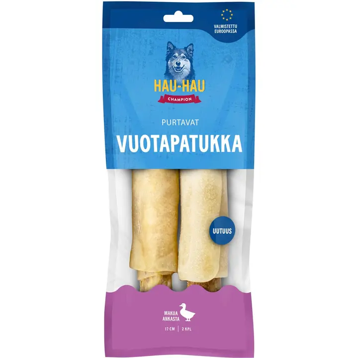 Hau-Hau Champion Purtavat Vuotapatukka sisältää ankkaa 17 cm 2 kpl 150 g