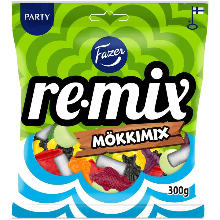 Fazer Remix Mökkimix karkkipussi 300g