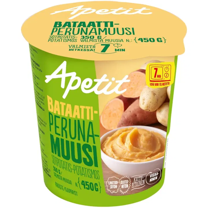Apetit Bataatti-perunamuusi pakaste 350g