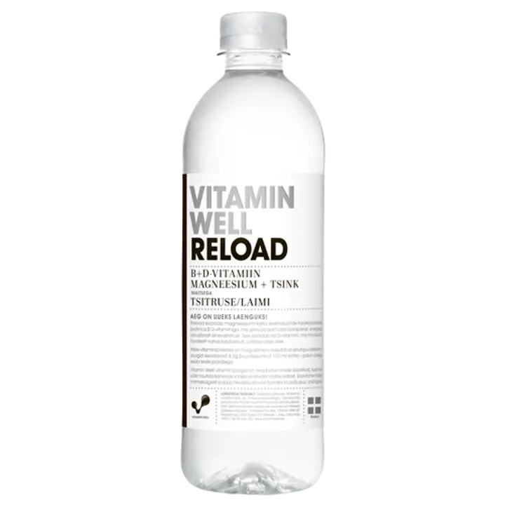 VITAMIN WELL RELOAD 500 ML VITAMIINIJOOK