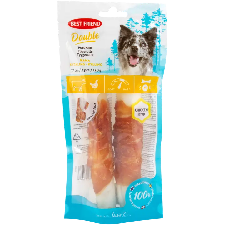 Best Friend Double pururulla kana 17 cm 2 kpl 120 g