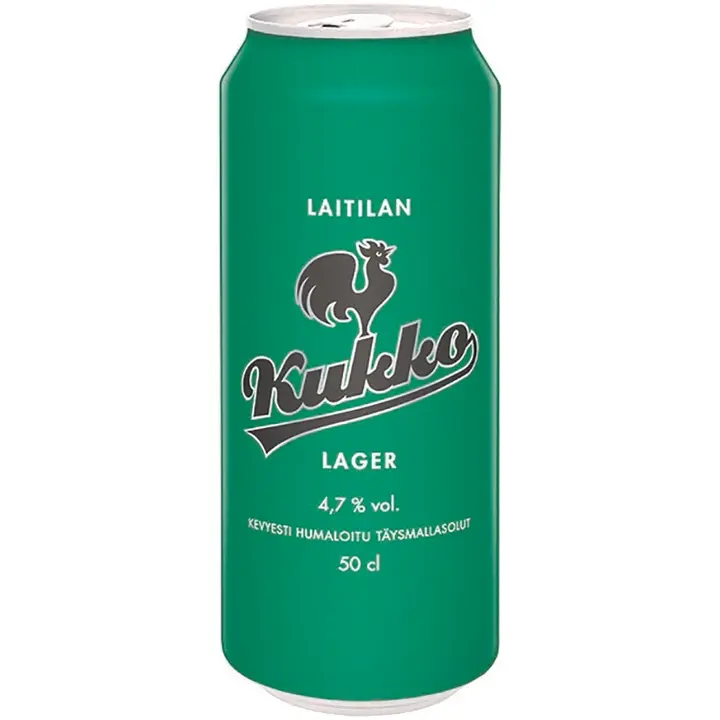 Laitilan Kukko Lager 4,7 til-% 0,5L olut