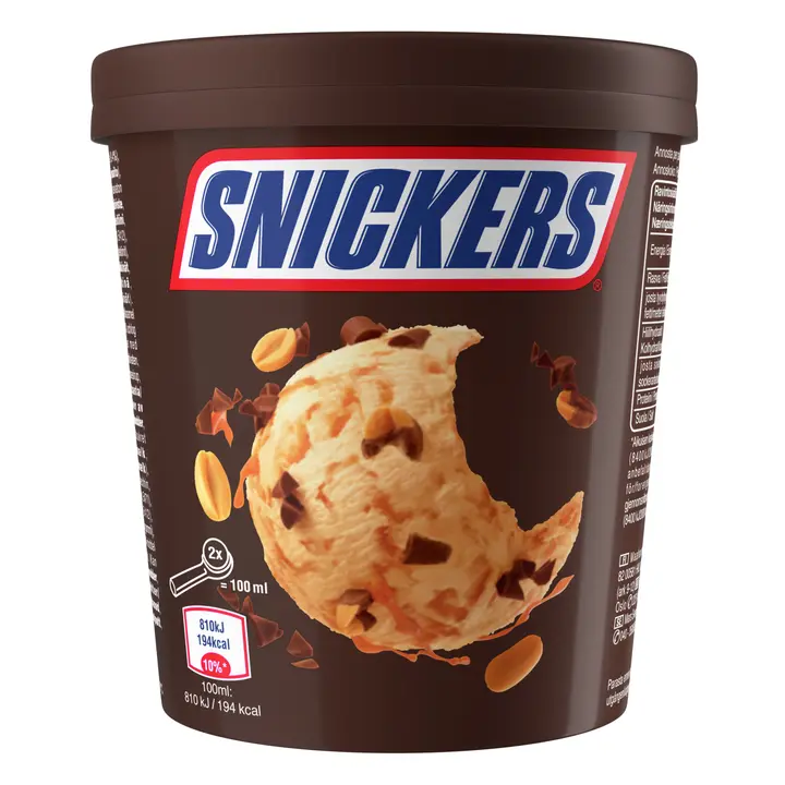 Snickers jäätis 320g/450ml