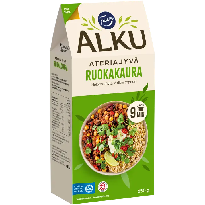 Fazer Alku Ruokakaura ateriajyvä 650 g