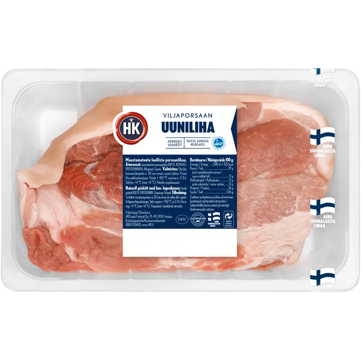 HK Viljaporsaan Uuniliha n. 1 kg
