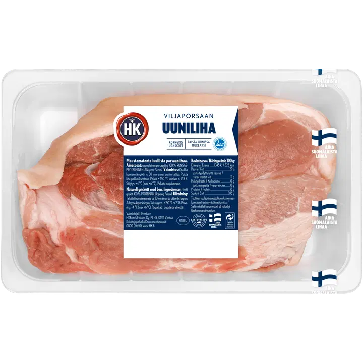 HK Viljaporsaan Uuniliha n. 1 kg