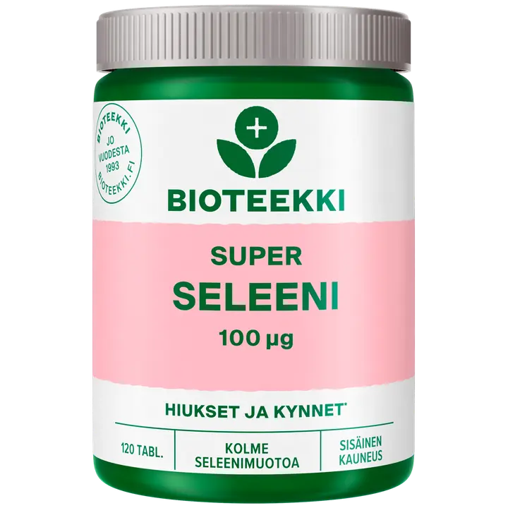 Bioteekki Super Seleen 100mcg 120tk