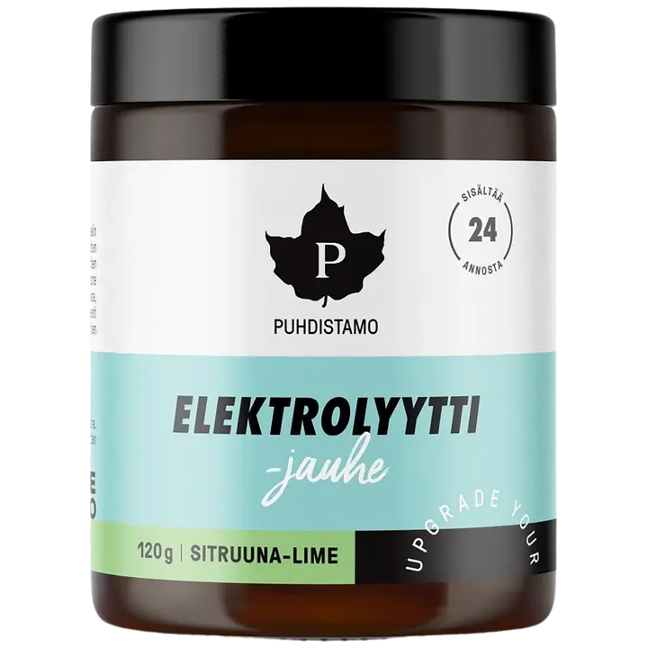 Puhdistamo Elektrolyyttijauhe Sitruuna Lime 120 g