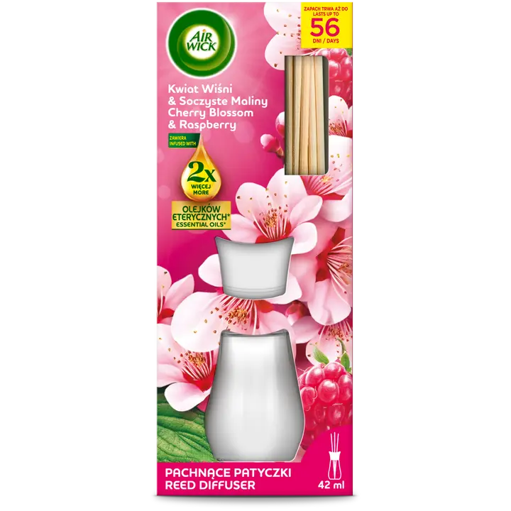 Diffuser Air Wick Cherry Blossom ja Raspberry 42ml