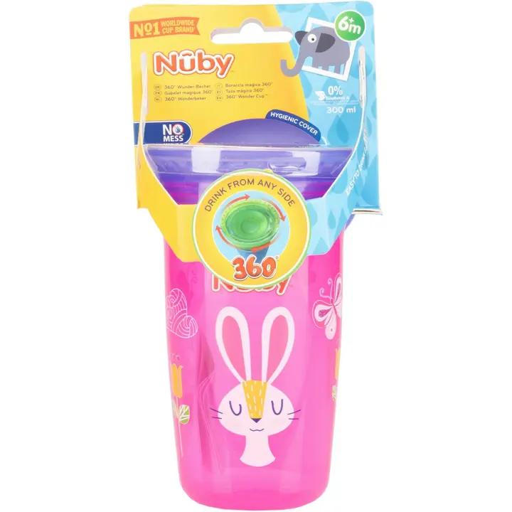 Nuby 360° ihmemuki 300ml 6kk+