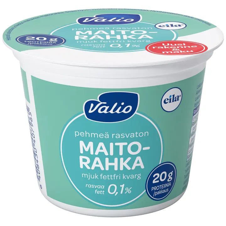 Valio pehmeä maitorahka 200 g laktoositon