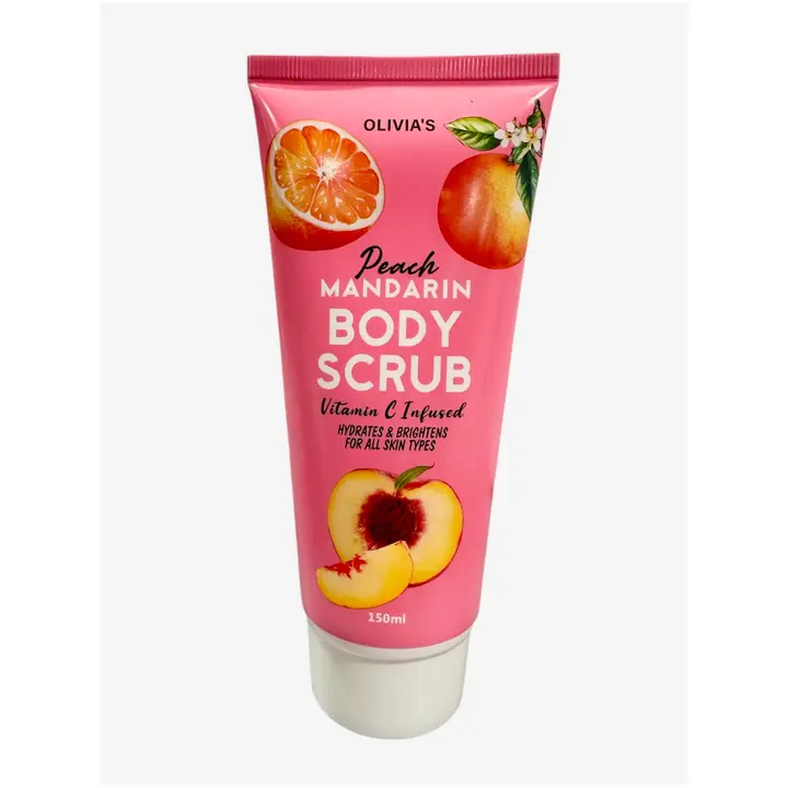 Olivia's vartalokuorinta vitamin C persikka & mandariini 150ml