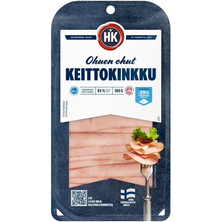 HK Ohuen ohut Keittokinkku 300 g