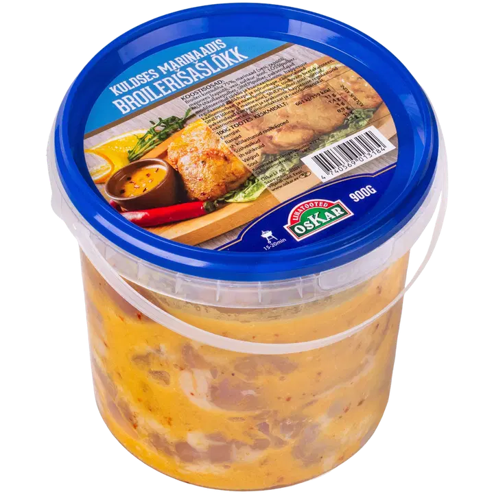 Oskar Kuldses marinaadis broilerišašlõkk 900g