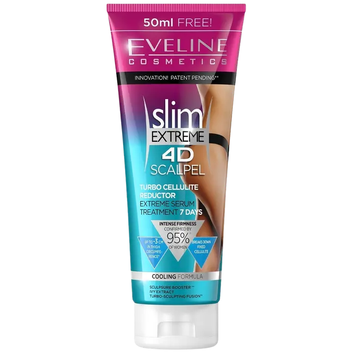 Tselluliidi seerum Eveline Cosmetics lim 4d Extreme jahutav 250ml