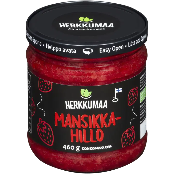 Herkkumaa Mansikkahillo 460g