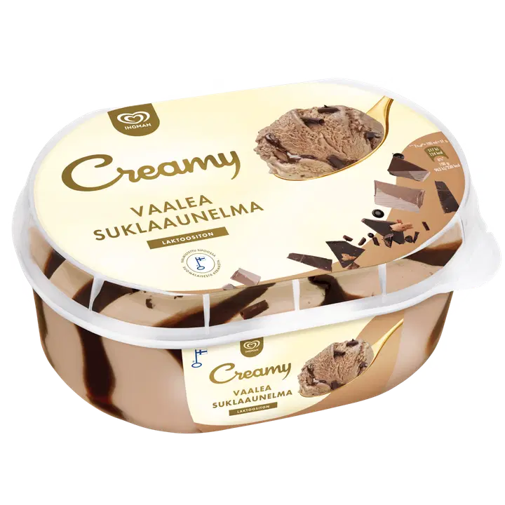 Ingman Creamy vaalea suklaaunelma laktoositon 850ml
