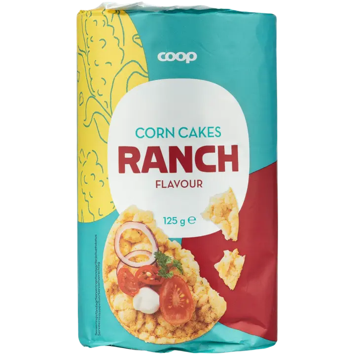 Coop maissikakut Ranch 125 g
