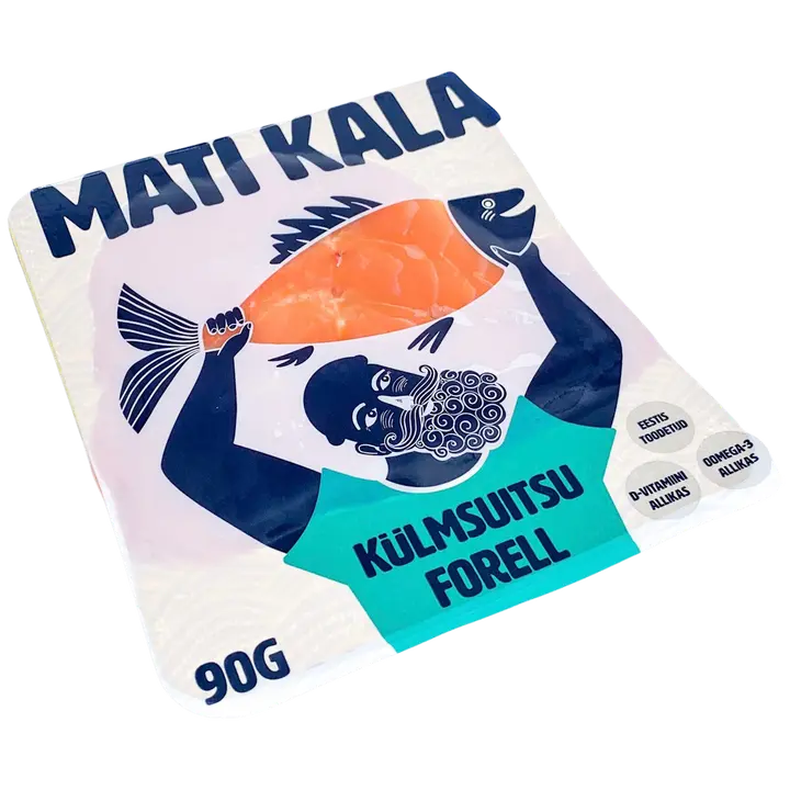 M.V.Wool Külmsuitsuforell, Viil Mati Kala 90 G