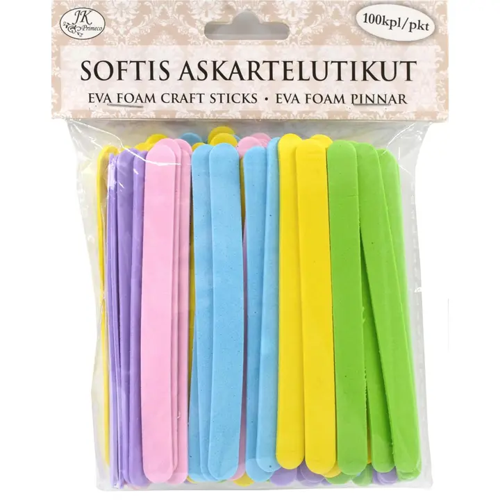 J.K. Primeco Softistikut pastellilajitelma 100kpl