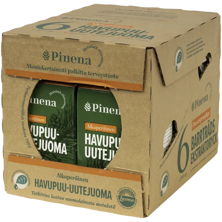 6x Pinena Karin Havupuu-uutejuoma 500 ml
