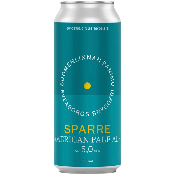 Suomenlinnan Panimo Sparre American Pale Ale 5% 50cl tölkki